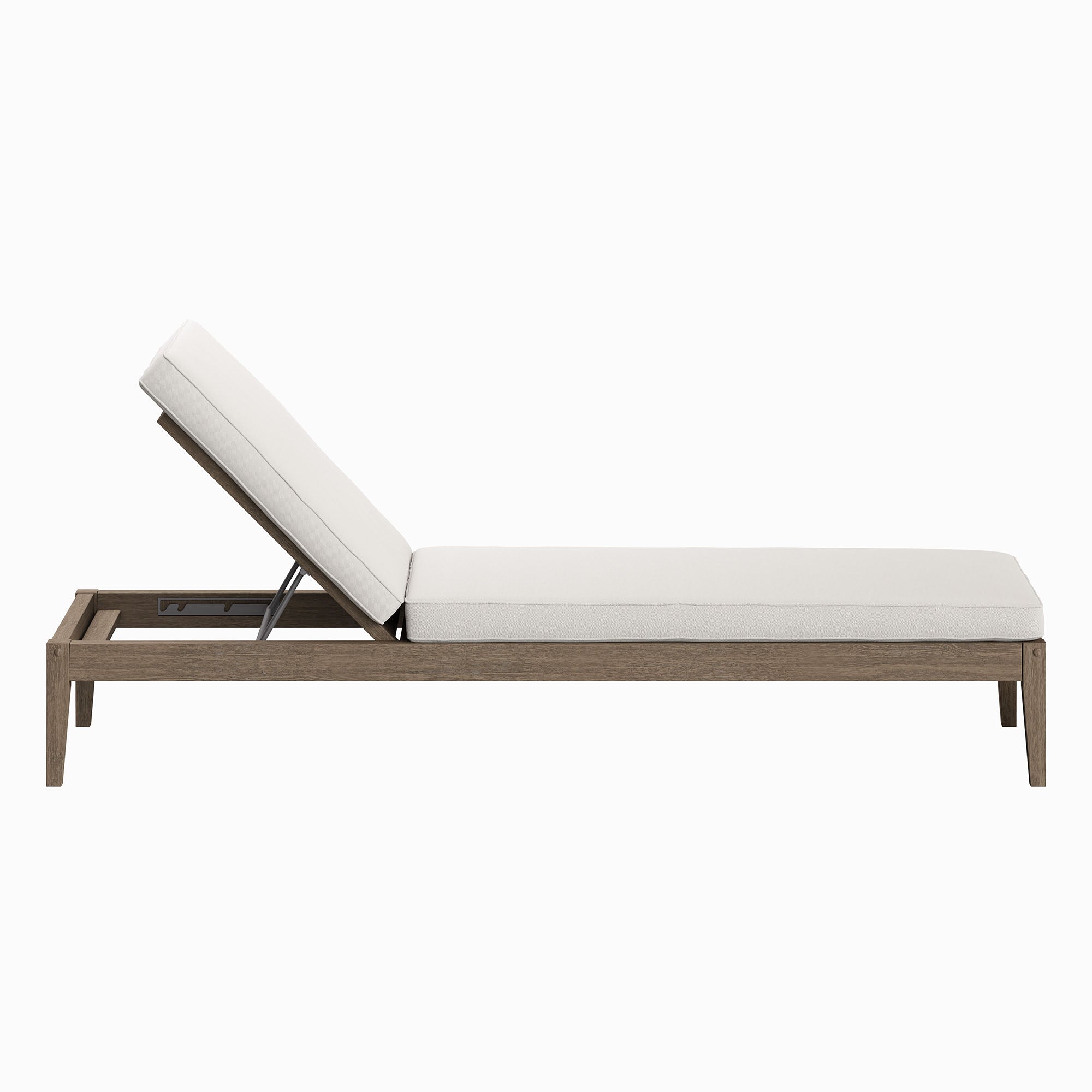 Northlake Outdoor Teak Chaise Lounge