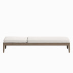 Northlake Outdoor Teak Chaise Lounge