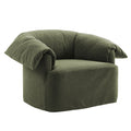 Lark Slipcovered Fabric Oversized Armchair