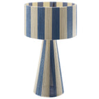 Renae Handwoven Cotton Thread Striped Table Lamp