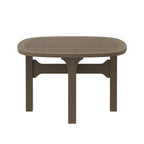 Saratoga Square Outdoor Patio Teak Wood Side Table