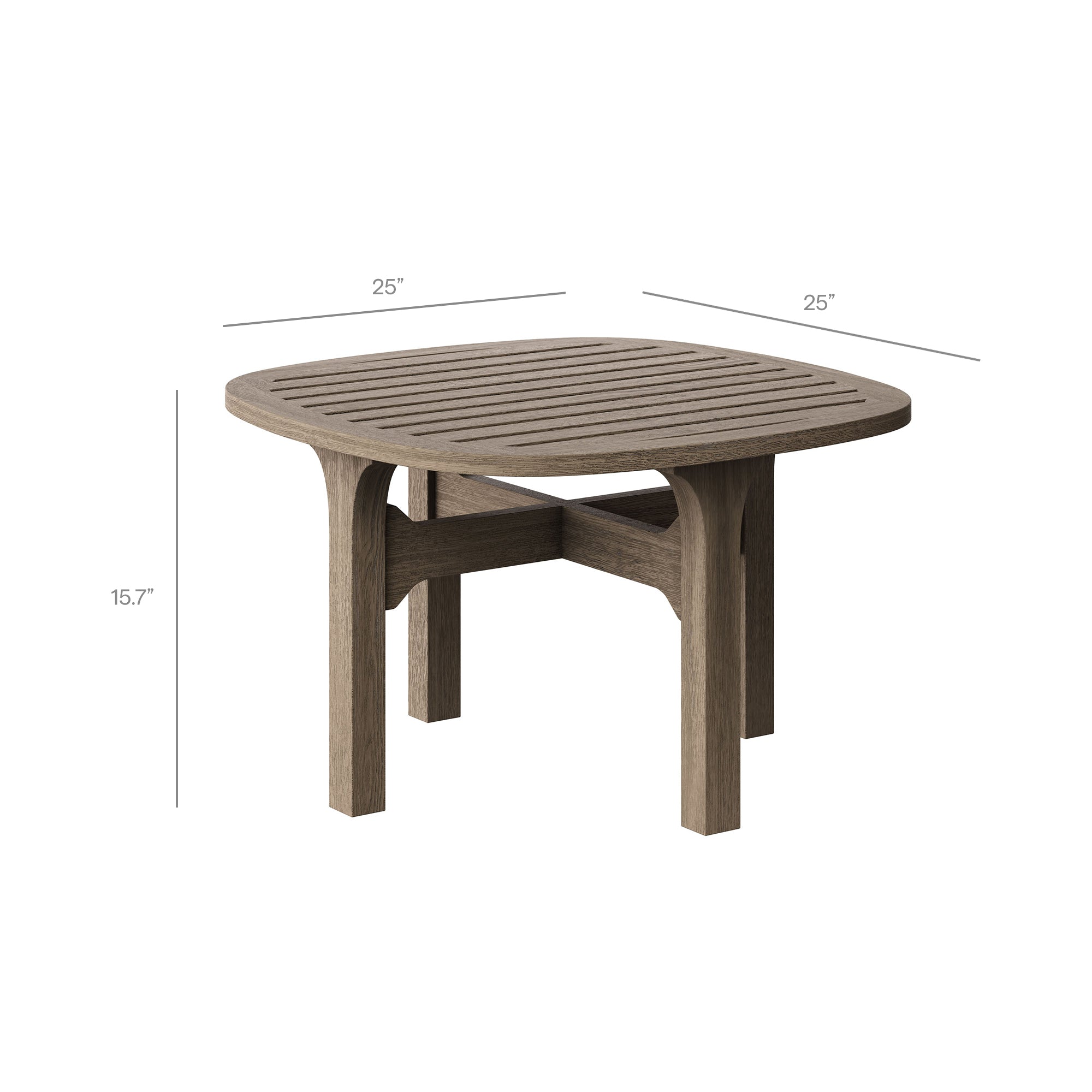 Saratoga Outdoor Teak Wood 3-Piece Chaise Lounge Furniture Set