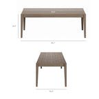 Northlake 9-Piece Outdoor Teak Wood Dining Set