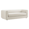 Leif 89" Performance Velvet Upholstered Sofa