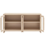 Evren 4-Door Sideboard Storage Display Cabinet