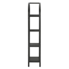 Vexley 72 Inch Tall Narrow Arched Bookshelf