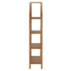 Vexley 72 Inch Tall Narrow Arched Bookshelf