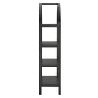 Vexley 60 Inch Arched Bookshelf