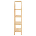 Vexley 60 Inch Arched Bookshelf