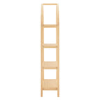 Vexley 72 Inch Large Arched Bookshelf