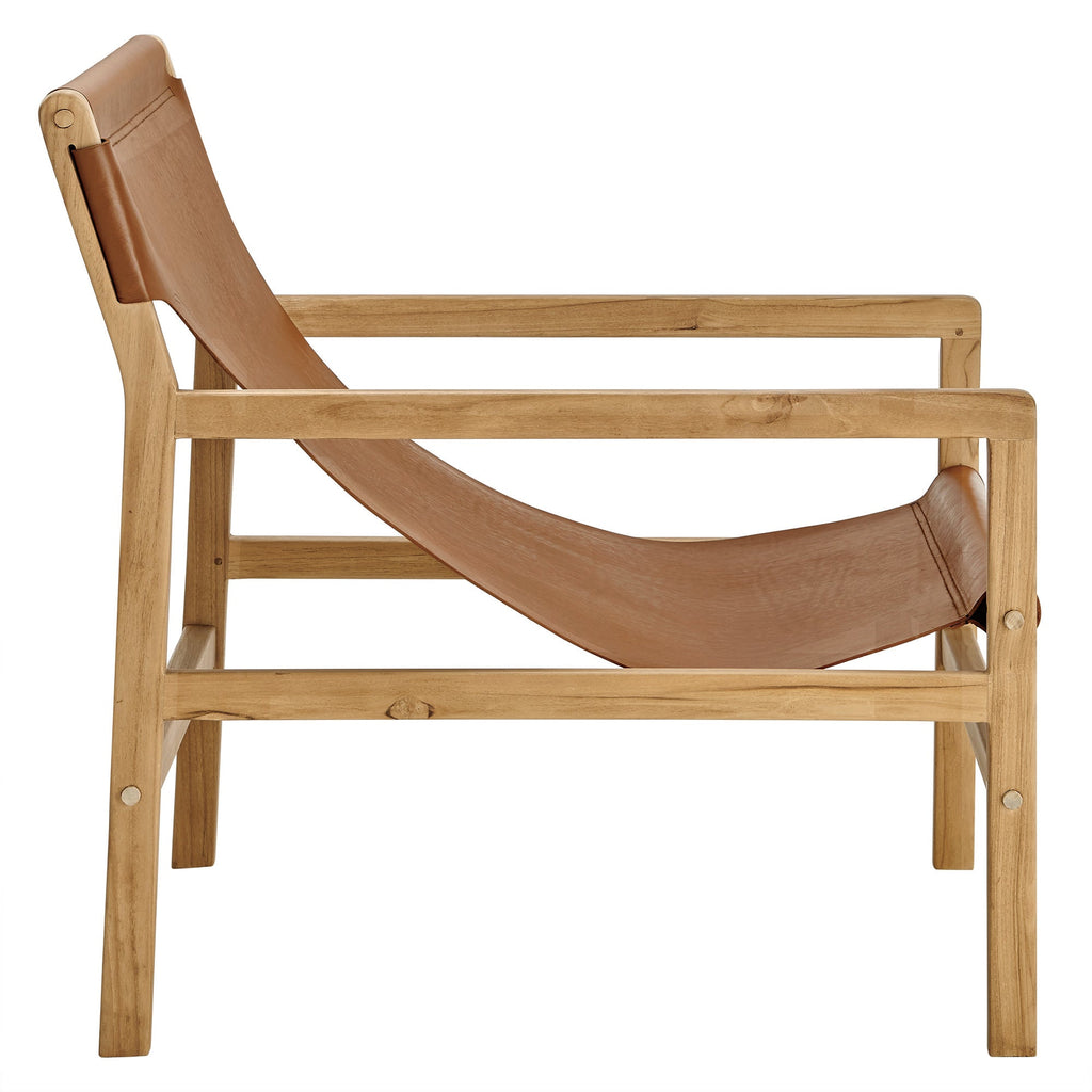 Sonora Leather Sling Chair