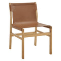 Sonora Leather Dining Side Chair - EEI-7326-CSN