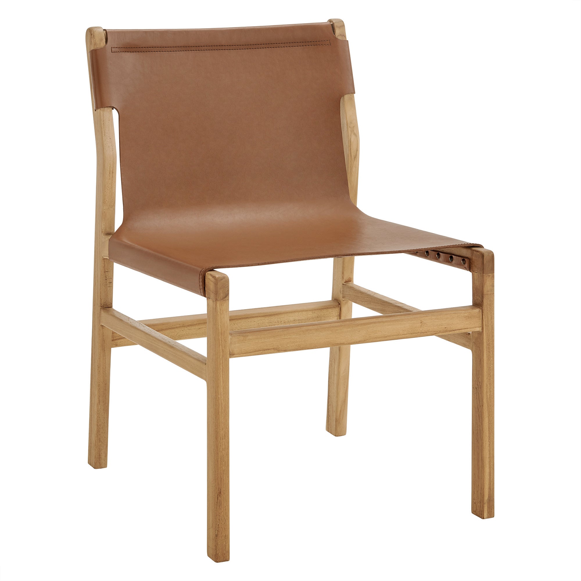 Sonora Leather Dining Side Chair - EEI-7326-CSN