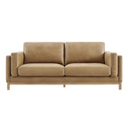 Roscoe 81 inch Vegan Leather Sofa
