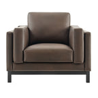 Roscoe Vegan Leather Armchair