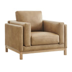 Roscoe Vegan Leather Armchair