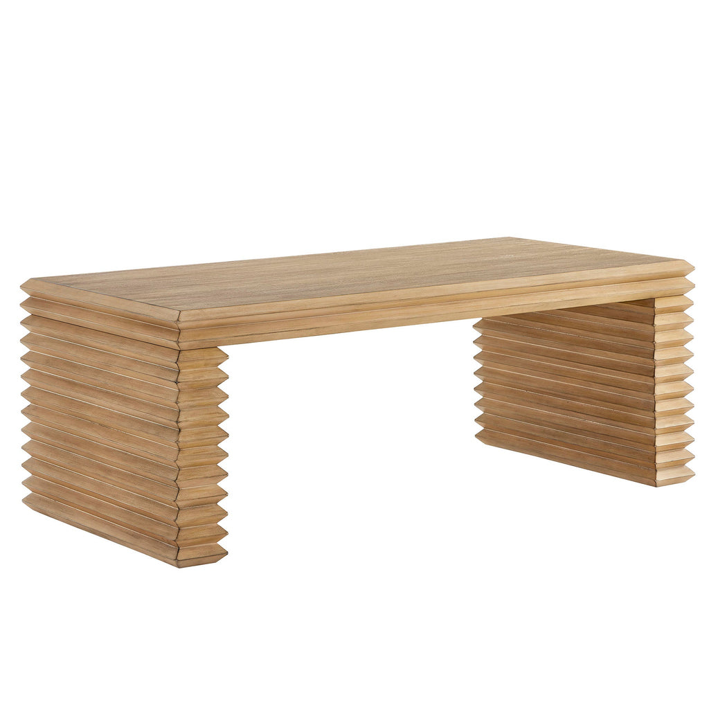 Canto Rectangular Stacked Design Coffee Table