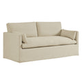 Wellfleet Slipcovered Linen-Blend Loveseat