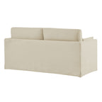 Wellfleet Slipcovered Linen-Blend Loveseat