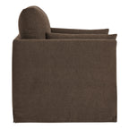 Wellfleet Slipcovered Linen-Blend Armchair