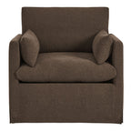 Wellfleet Slipcovered Linen-Blend Armchair