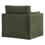 Wellfleet Slipcovered Linen-Blend Armchair
