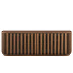 Fortitude 75" Curved Sideboard Storage Cabinet