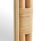 Corsica Oval Rattan Wall Mirror
