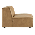 Restore Vegan Leather Armless Modular Chair