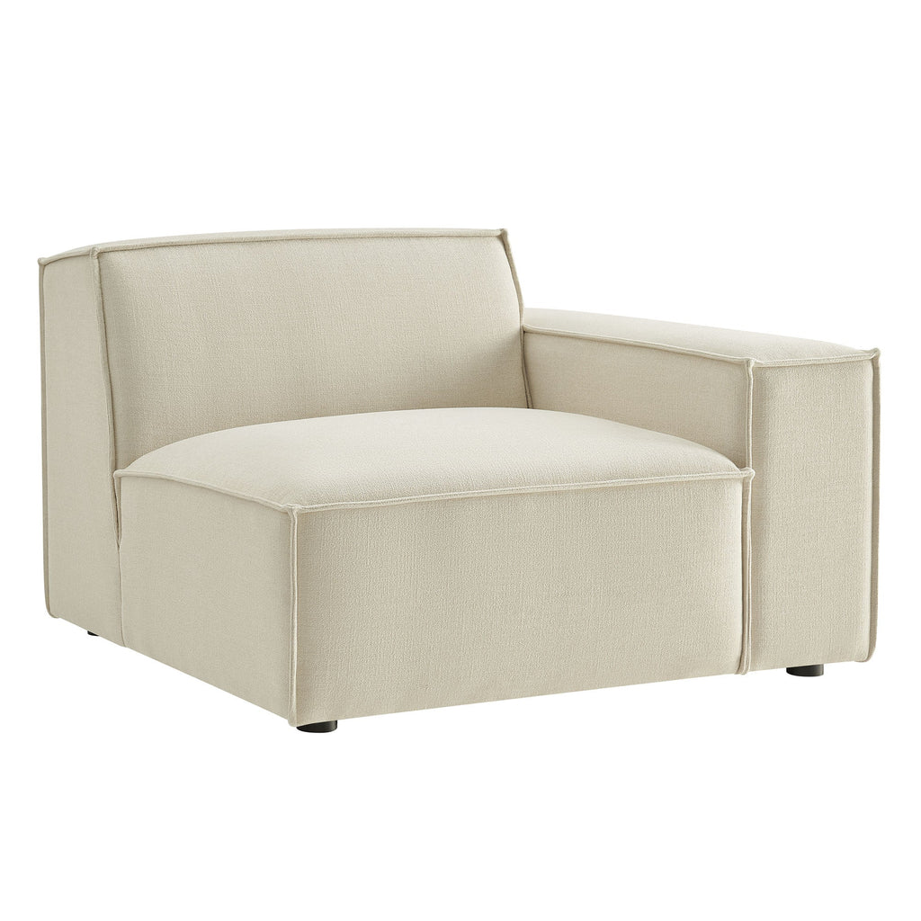Restore Performance Fabric Upholstered Right-Facing Modular Lounge Chair - EEI-7397-ECR