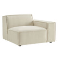 Restore Performance Fabric Upholstered Right-Facing Modular Lounge Chair - EEI-7397-ECR
