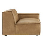 Restore Vegan Leather Right-Facing Modular Lounge Chair