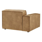 Restore Vegan Leather Left-Facing Modular Lounge Chair