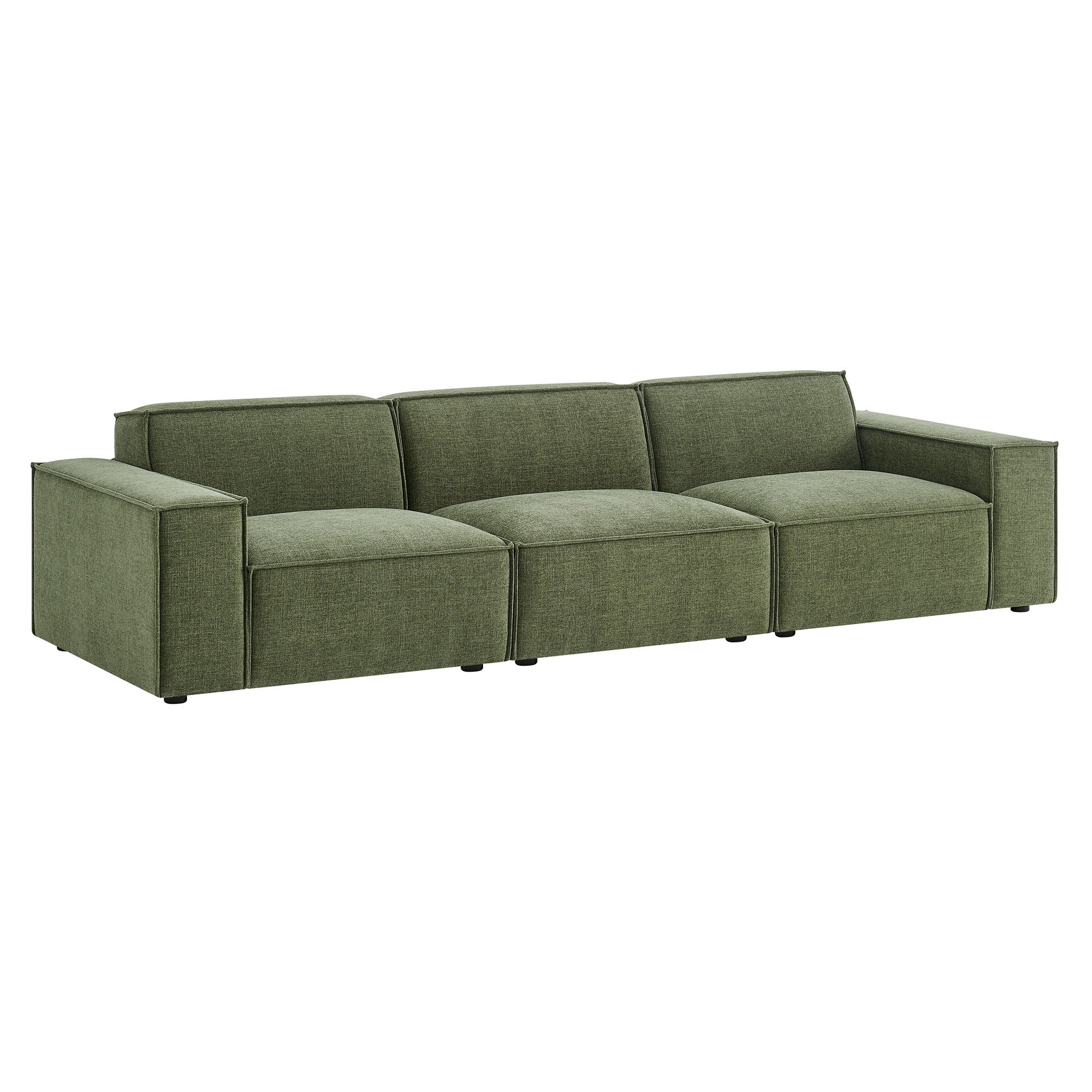 Restore 3-Piece Performance Fabric Upholstered Modular Sofa Set - EEI-7407-FOL