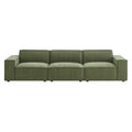 Restore 3-Piece Performance Fabric Upholstered Modular Sofa Set