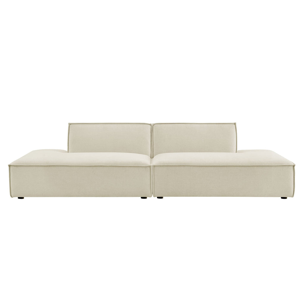 Restore 2-Piece Performance Fabric Upholstered Modular Loveseat