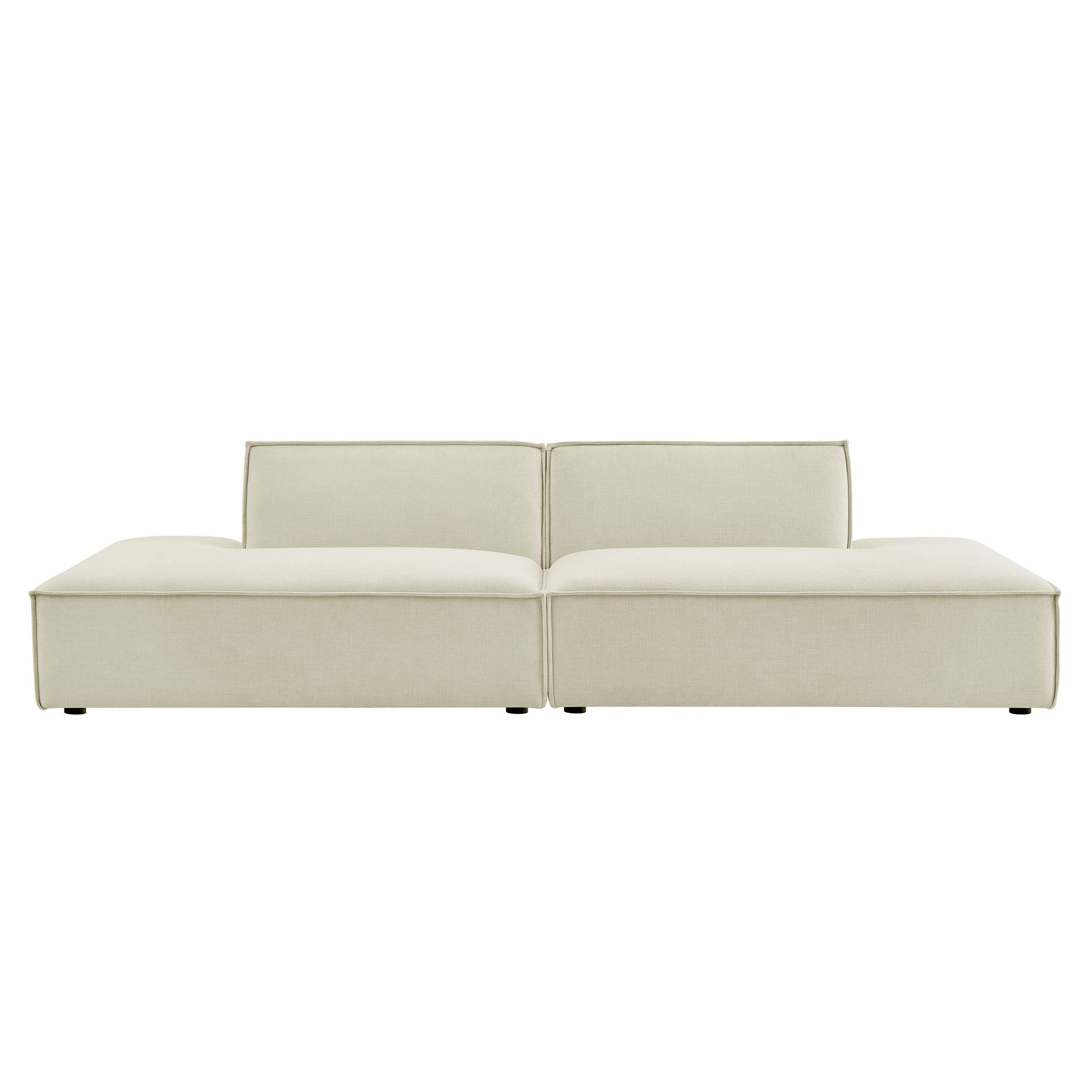 Restore 2-Piece Performance Fabric Upholstered Modular Loveseat