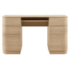 Mirae 55" 6-Drawer Curved Office Desk