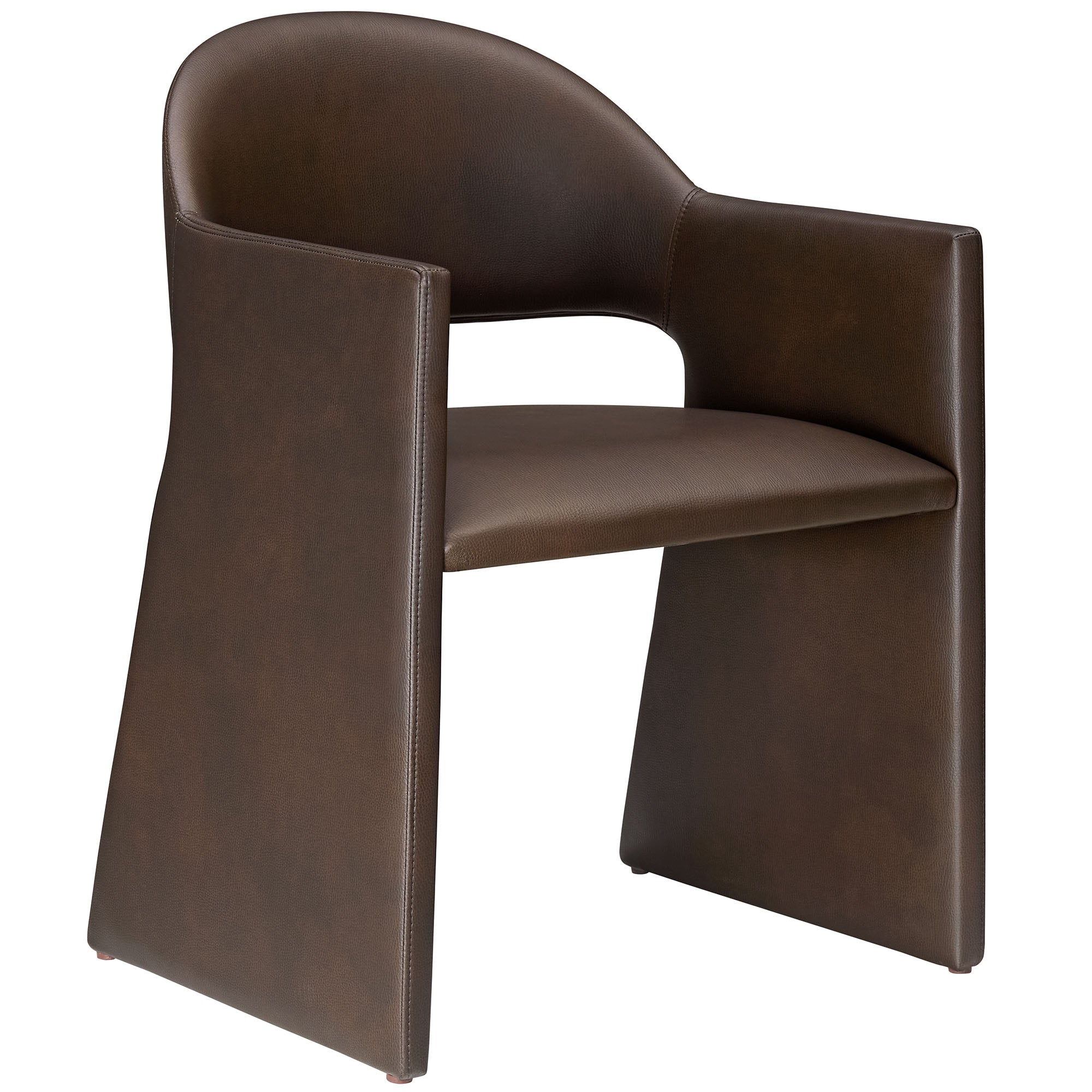 Talia Vegan Leather Dining Armchair - EEI-7442-ESP