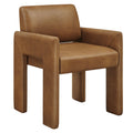 Daven Vegan Leather Dining Armchair - EEI-7443-CAN