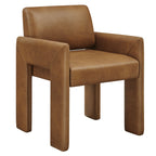 Daven Vegan Leather Dining Armchair - EEI-7443-CAN