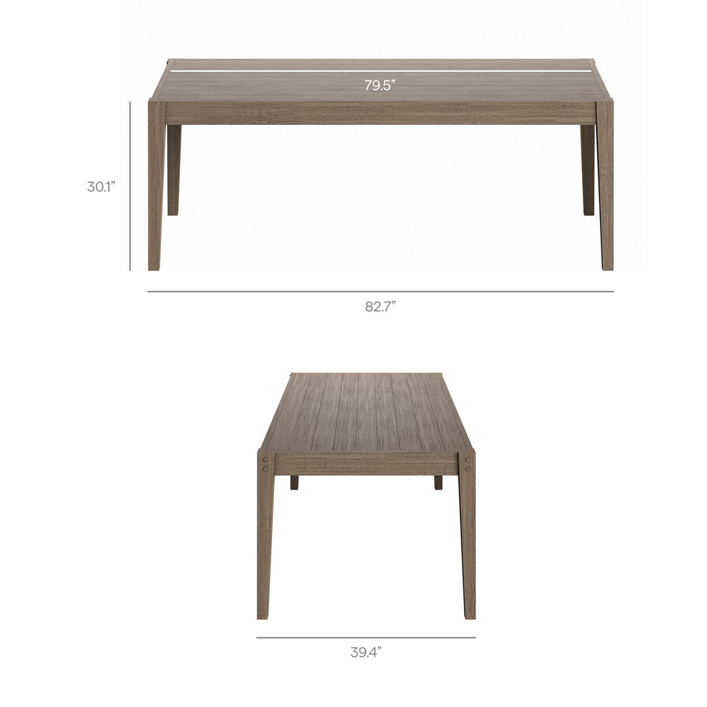Northlake 7-Piece Outdoor Teak Wood Dining Set