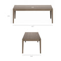 Northlake 7-Piece Outdoor Teak Wood Dining Set