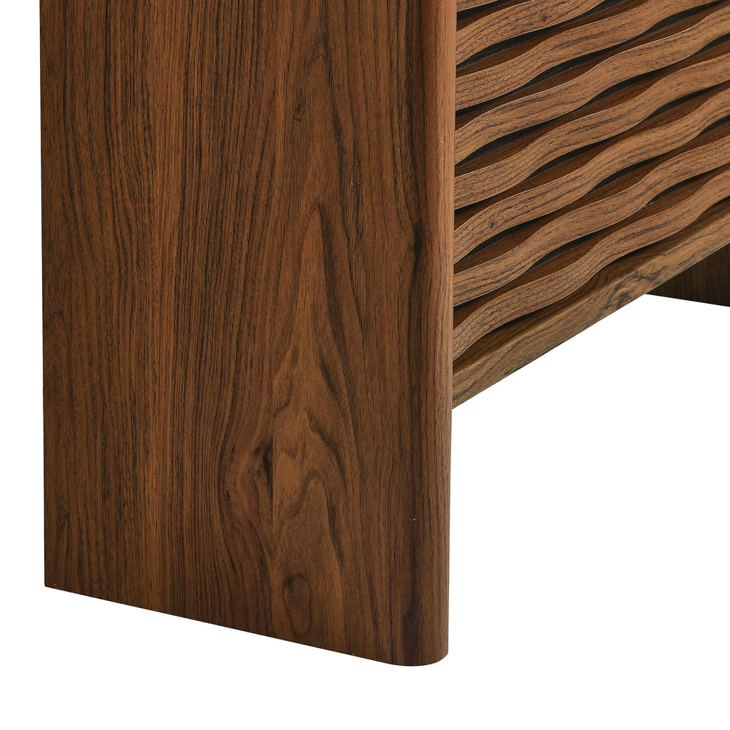 Emric Wave Shoe Cabinet