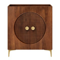 Vernon 30" Fluted Wood Vanity Cabinet Without Sink