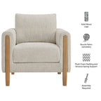 Hawken Boucle Fabric Accent Armchair