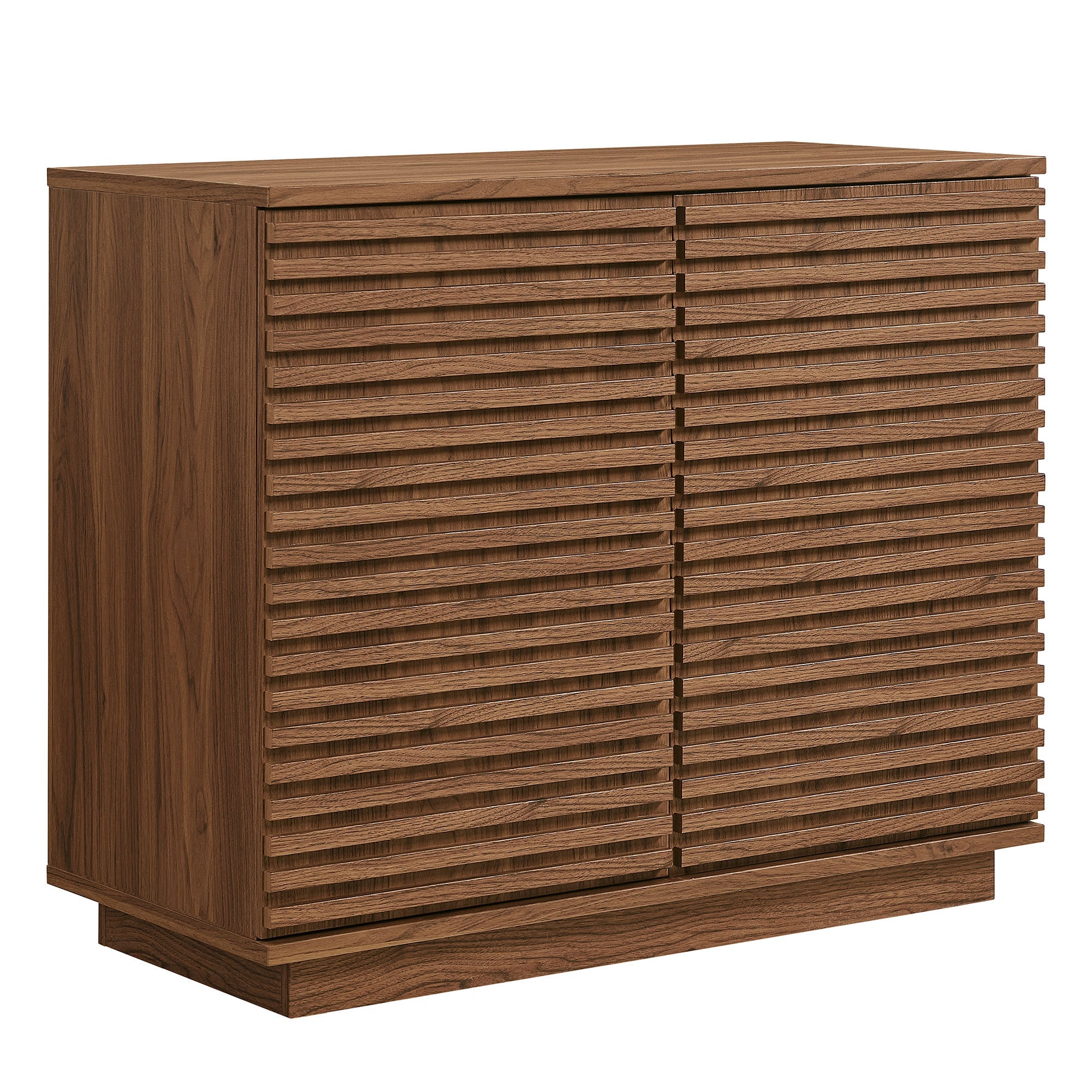 Render 2-Door Fluted Accent Cabinet - EEI-7476-WAL