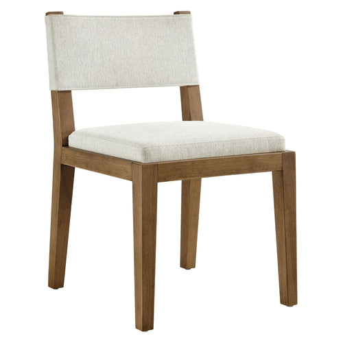 Calder Fabric Upholstered Wood Armless Dining Chair - EEI-7485-HEI