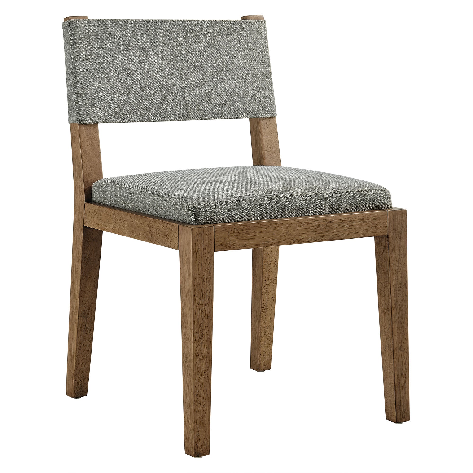 Calder Fabric Upholstered Wood Armless Dining Chair - EEI-7485-HEW