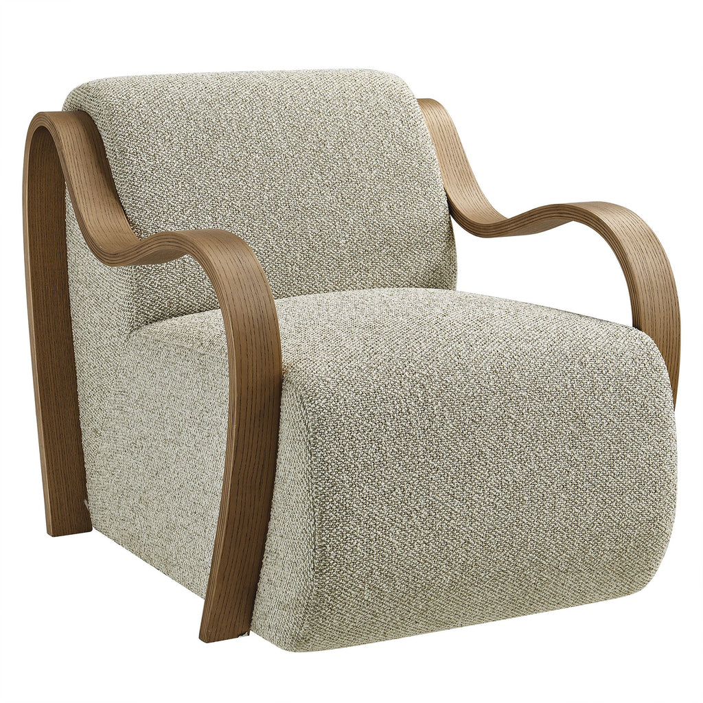 Atrium Lattice Boucle Accent Armchair - EEI-7490-MRB